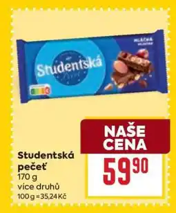 Billa Studentská pečeť nabídka