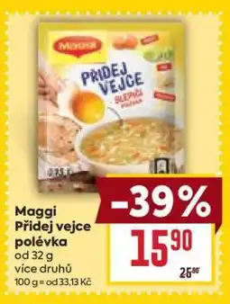 Billa Maggi Přidej vejce polévka nabídka
