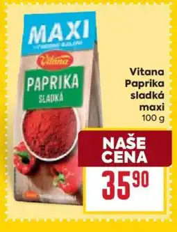 Billa Vitana Paprika sladká maxi nabídka