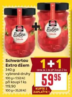 Billa Schwartau Extra džem nabídka