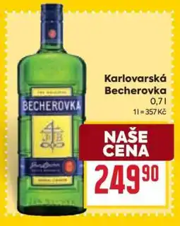 Billa Karlovarská Becherovka nabídka