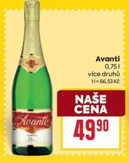 Billa Avanti nabídka