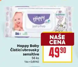 Billa Happy Baby Čistící ubrousky sensitive nabídka