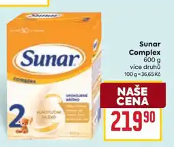 Billa Sunar complex nabídka