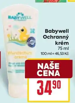 Billa Babywell Ochranný krém nabídka