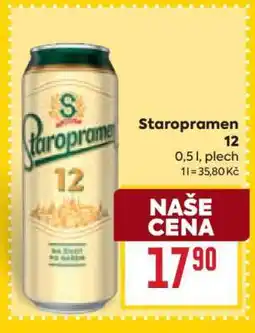 Billa Staropramen 12 nabídka