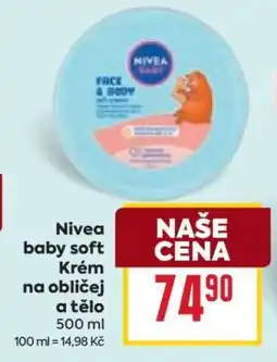 Billa Nivea baby soft Krém na obličej a tělo nabídka
