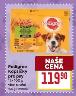 Billa Pedigree kapsičky pro psy nabídka
