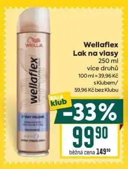 Billa Wellaflex lak na vlasy nabídka