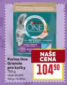Billa Purina One Granule pro kočky nabídka