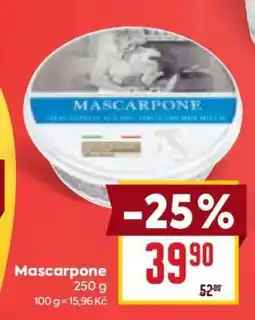Billa Mascarpone nabídka