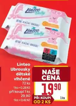 Billa Linteo Ubrousky dětské vlhčené nabídka