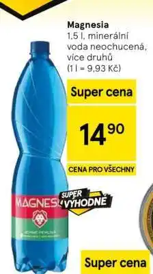 Tesco Magnesia nabídka