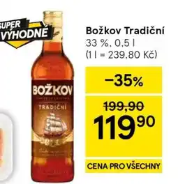 Tesco Božkov Tradiční nabídka