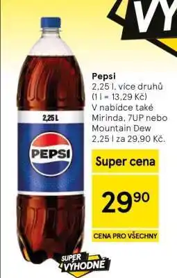 Tesco Pepsi nabídka