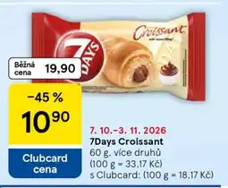 Tesco 7Days Croissant nabídka