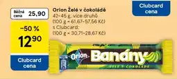 Tesco Orion Želé v čokoládě nabídka