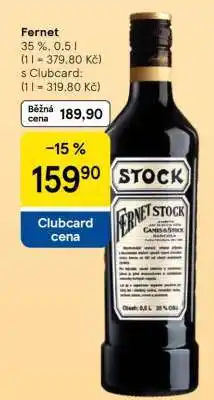 Tesco Fernet nabídka