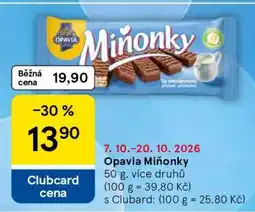 Tesco Opavia Miňonky nabídka