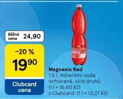 Tesco Magnesia red nabídka