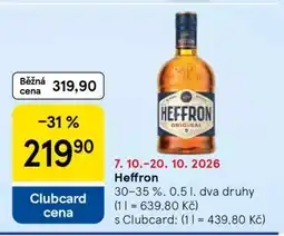 Tesco Heffron nabídka