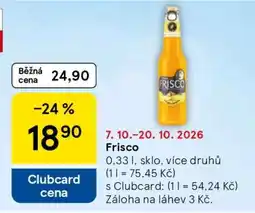 Tesco Frisco nabídka