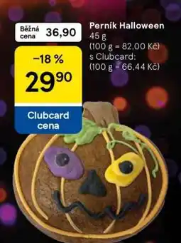Tesco Perník Halloween nabídka