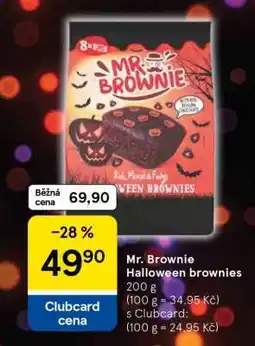 Tesco Mr. Brownie Halloween brownies nabídka