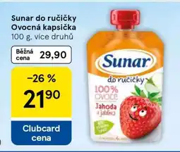 Tesco Sunar do ručičky Ovocná kapsička nabídka
