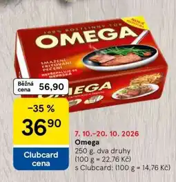 Tesco Omega nabídka
