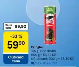 Tesco Pringles nabídka