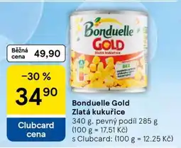 Tesco Bonduelle Gold Zlatá kukuřice nabídka