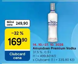 Tesco Amundsen Premium vodka nabídka