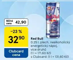 Tesco Red Bull nabídka