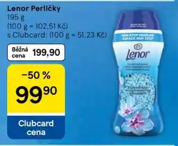 Tesco Lenor perličky nabídka