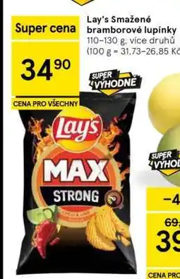 Tesco Lay's Smažené bramborové lupínky nabídka