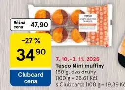 Tesco Tesco Mini muffiny nabídka