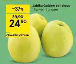 Tesco Jablka Golden Delicious nabídka