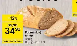 Tesco Podmáslový chléb nabídka
