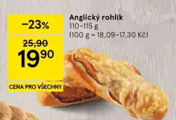 Tesco Anglický rohlík nabídka