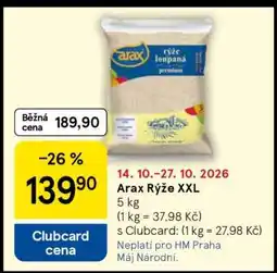 Tesco Arax Rýže XXL nabídka