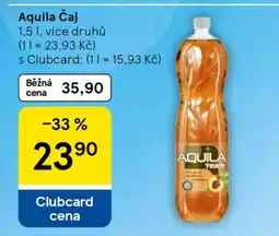 Tesco Aquila čaj nabídka