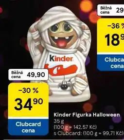 Tesco Kinder Figurka Halloween nabídka