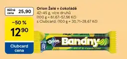 Tesco Orion Želé v čokoládě nabídka