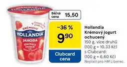 Tesco Hollandia Krémový Jogurt ochucený nabídka