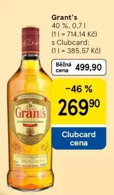 Tesco Grant‘s nabídka
