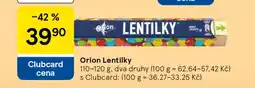 Tesco Orion Lentilky nabídka