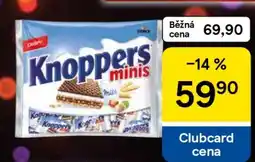 Tesco Knoppers minis nabídka