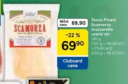 Tesco Tesco Finest Scamorza mozzarella uzený sýr nabídka