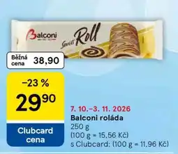 Tesco Balconi Roláda nabídka